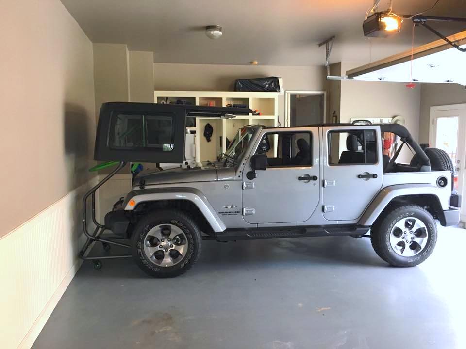 TopLift Pros Simple Jeep Hardtop Removal And Storage